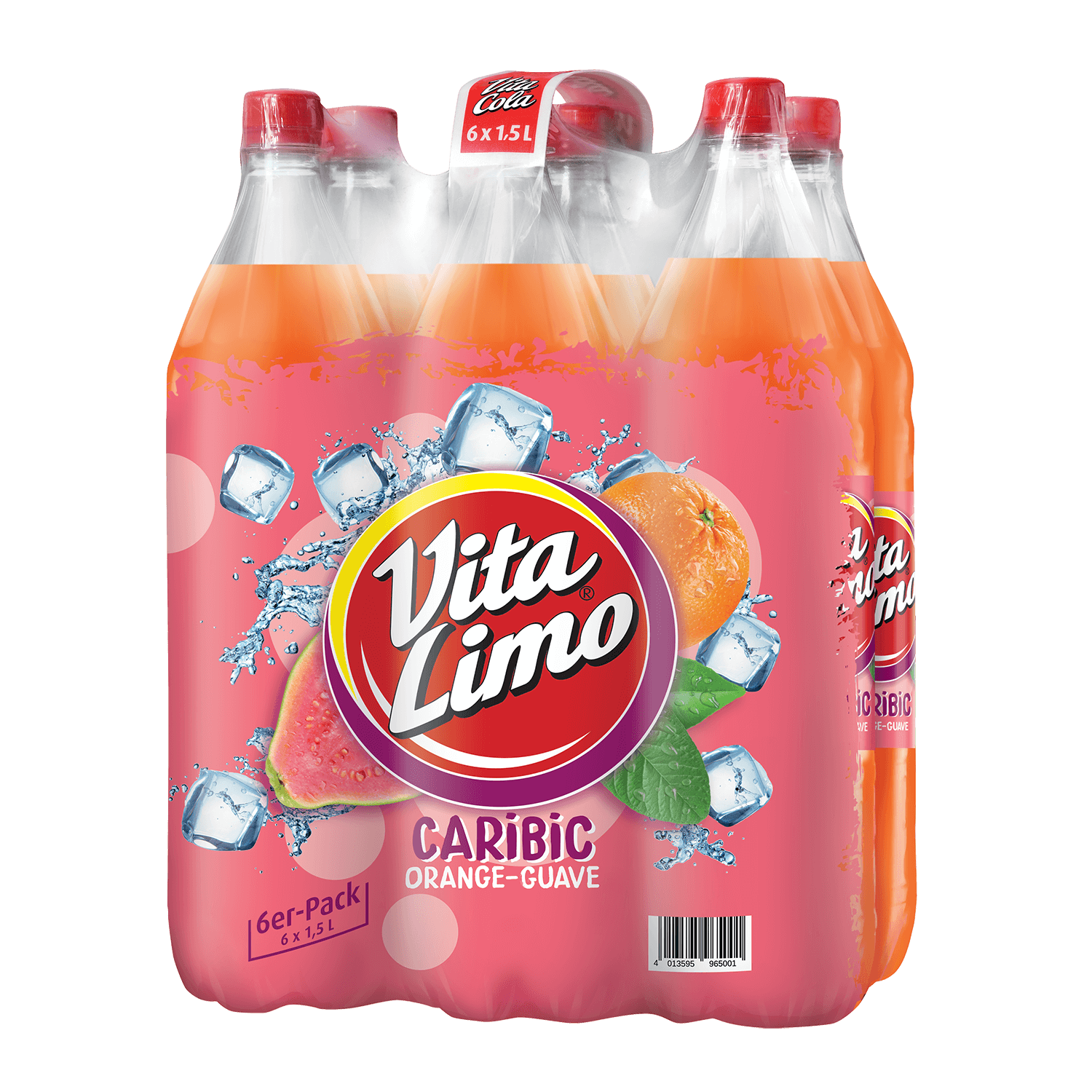 VITA LIMO Caribic 6x 1,5 l PET-EINWEG-Flasche