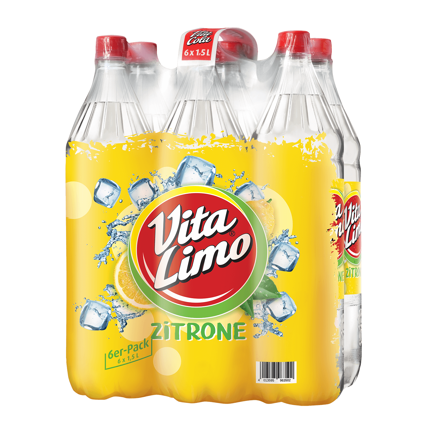 VITA LIMO Zitrone 6x 1,5 l PET-EINWEG-Flasche